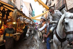 Mercado en la semana cervantina de Alcalá de Henares