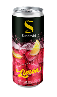 Lata Sandevid tinto limón